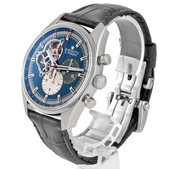 Zenith 03.2040.4061/52.C700 Chronomaster 1969 El Primero Watch Automatic Blue... - Picture 2 of 8